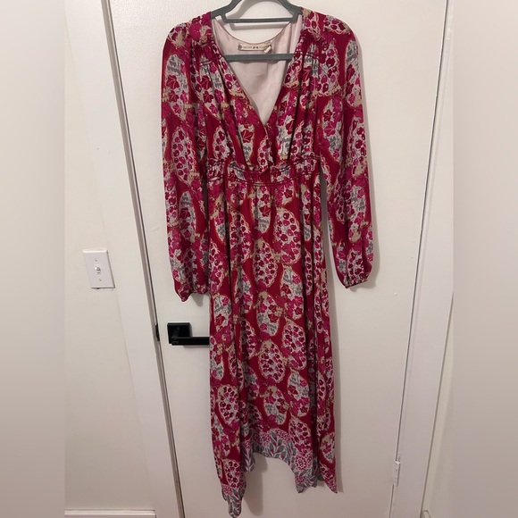 Chelsea & Violet Red Floral Dress - Picture 3 of 4